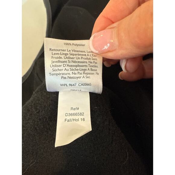 Eddie Bauer Men’s Outpace Flex Fleece Vest TXL Black Front Zip - Picture 5 of 8